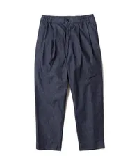 【MR.OLIVE】COOLMAX STRETCH DENIM / 2TACK TAPERED EASY PANTS　ミスターオリーブ/クールマックスストレッチデニム/2タックテーパードイージーパンツのサムネイル