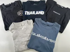 ★5着 まとめ売り ブランド Tシャツ ナイキ ジョセフ アブード デウス クイックシルバ STOKEDALDO トップス サイズL〜XL 古着 メンズ 中古品