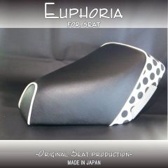 □【DJ-1 DJ1 DJ1R DJ-1R AF12】シート　黒/水玉　Vivayou ビバユー　張替え済!!《Euphoria》□MK31236