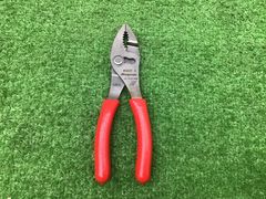 【中古品】スナップオンSnap-on♪コンビネーションスリップジョイントプライヤー 46ACF♪赤・レッド♪アクトツール富山店♪BRコン