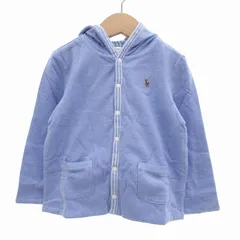 ラルフローレン RALPH LAUREN 国内正規 タグ付き ボタンパーカー カーディガン リバーシブル 24M ブルー系 /UO
