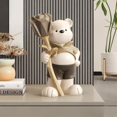 オブジェ オーナメント 置物 装飾品 人形 フィギュア くま 熊