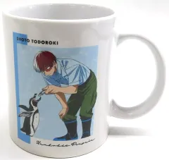 【中古】マグカップ・湯のみ 轟焦凍 東武動物公園コラボ 描き下ろしビジュアル 飼育係ver. マグカップ 「僕のヒーローアカデミア」