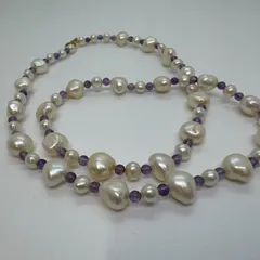 S【K18】パール ネックレス 18金 レディース アクセサリー 普段使い