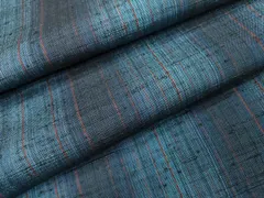 平和屋着物▽上質な紬　単衣　間道　正絹　逸品　DAAT3640fe