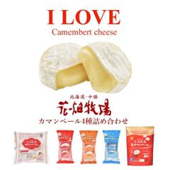 【花畑牧場公式店】I LOVE　カマンベールチーズ（カマンベール4種5点詰め合わせ）セット【冷蔵配送】