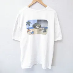 XL/古着 ヘインズ 半袖 ビンテージ Tシャツ メンズ 00s サマー 大きいサイズ コットン クルーネック 白 ホワイト 25jun10 中古