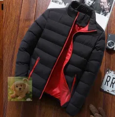 大人気ダウンジャケット メンズ 中綿ジャケット 登山 アウター 長袖 厚手 撥水 防寒 防風 ダウンコート 秋冬ブラックサイズ選択可