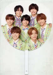 【中古】うちわ・扇子 なにわ男子 Greetingうちわ WINTER GREETINGS 2023-2024 「×××××.POP UP STORE」