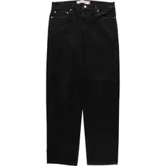 古着 リーバイス Levi's 550 RELAXED FIT ブラックジーンズ テーパードデニムパンツ メンズw36/eaa371613