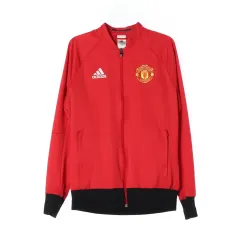 L adidas(アディダス) レッド マンチェスター・ユナイテッド MANCHESTER UNITED FC(マンチェスター・ユナイテッドFC) ジップアップジャケット ブルゾン