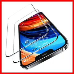 【セール中】 「米軍規格・宇宙航空材料」TORRAS iPhone 12 用ガラスフィルム iPhone 12 Pro 用ガラスフィルム 全面保護 強化極細黒縁