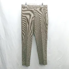 ◇ Θ ◎ GLOBAL WORK グローバルワーク チェック柄 スラックスパンツ サイズXL ブラウン ブラック レディース E  【1501160037107】