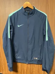 美品 NIKE トップス トラックジャケット サッカー メンズ S ネイビー レディースOK