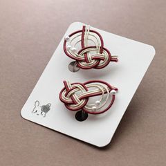 あわじ結びのイヤリング