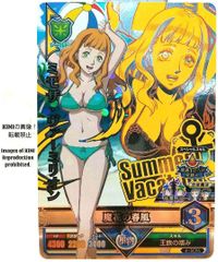 ブラッククローバーカード水着ノエル水着ミモザ ブラッククローバーグリモワールバトル ノエル ミモザ 水着