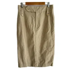 美品！マーガレットハウエル タックミディ丈スカート 2 2025年最新】マーガレットハウエル ロングスカート サイズ2の