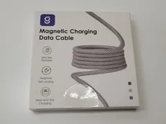 ★Magtame USB-Type Cケーブル 急速充電 QC3.0対応 USB-Cケーブル 磁力吸着絡まり防止 usbケーブルタイプc 金属製コネクタ 二重ナイロン 形状記憶 (1M-ブラック)