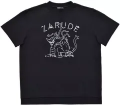 【中古】衣類 ザルード Tシャツ Wild Pokemon appeared! ブラック Sサイズ 「ポケットモンスター」 ポケモンセンター限定