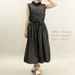 ノースリシャツワンピース【小柄女性向け小さいサイズ】(品番：11-8001-1）