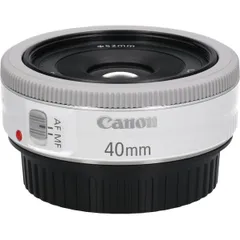 良品 Canon EF40mm F2.8 STM ホワイト AA3707#48 EFレンズ キヤノン 単焦点レンズ Canon EF40mm F2.8 STM