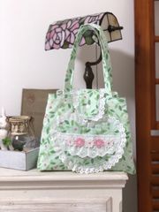 アンティークキルトトップリメイク グラニーバック ハンドメイド