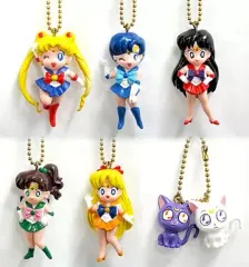 【中古】キーホルダー・マスコット(キャラクター) 全6種セット 「美少女戦士セーラームーンR」 セーラースイング 