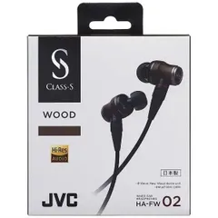 JVC｜ジェイブイシー  イヤホン カナル型 HA-FW02 [φ3.5mm ミニプラグ]