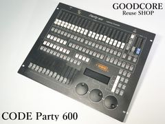 【ジャンク品】 CODE コード PARTY 600 Ver1.062 製調光卓 ライトコントローラー
