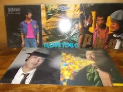 BX0646　【ALIDA　レコード】【未確認】　矢沢永吉　LP5枚セット