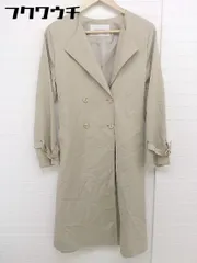 ◇ ◎ NATURAL BEAUTY BASIC スリット 長袖 トレンチ コート サイズM ベージュ レディース  【中古】 【1111290002687】