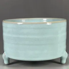 中国 汝窯 青釉 香炉 陶器 陶芸 香道具 仏具 官窯 Amazon.co.jp: 中国 汝窯 青磁 香炉 陶器 陶芸 香道具 仏具 官窯