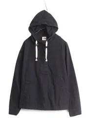 【お得なクーポン配布中!】 US企画 ノースフェイス コットン アノラック フード ジャケット レディース L / The North Face プルオーバー パーカー アウトドア 黒 薄手