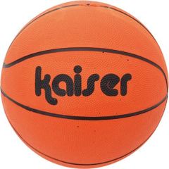 Kaiser キャンパスバスケットボール７号 安全なゴム・ナイロン製 KW-483