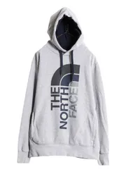 【お得なクーポン配布中!】 ノースフェイス プリント スウェット フード パーカー メンズ М / The North Face プルオーバー 裏起毛 トレーナー アウトドア ツートン
