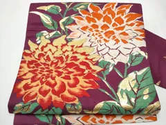 平和屋着物●アンティーク　大正ロマン　九寸名古屋帯　唐織　枝花文　金糸　正絹　逸品　CAAY9837hy