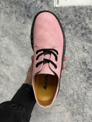 Dr. Martens Quad ローカット 3穴 厚底スニーカー キャンバス風ソフトレザー