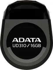 ★新品未使用品★ ADATA  エーデータ AUD310-16G-RBK USBメモリ 16GB USB2.0 キャップ付 超小型防水仕様 ブラック ★