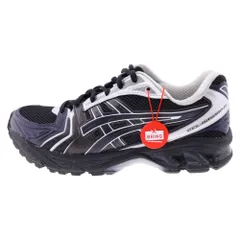 ASICS (アシックス) GEL-KAYANO 14 atmos Undermycar ゲルカヤノ 14 アトモス アンダーマイカー ローカットスニーカー ブラック/シルバー US8.5/26.5cm 1203A430