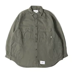 ランドルWTAPS 22AW WCPO 01 希望商店】WTAPS WCPO 01 LS COTTON DENIM 22AW 重磅水洗丹寧