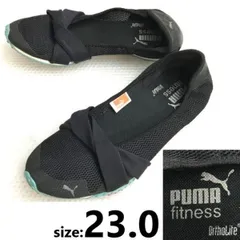 プーマ/puma fitness★フィットネス/トレーニングシューズ【size:23.0/黒/black/メッシュ/軽量】ジム/ヨガ/エクササイズ/shoes◆bH-083<sale>