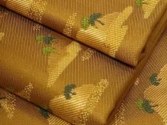 平和屋着物●男性　角帯　遠山文　金糸　正絹　逸品　CAAZ6416dy 平和屋着物○男性 角帯 遠山文 金糸 正絹 逸品 CAAZ6416dy - メルカリ