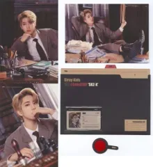 【中古】雑貨 ハン ポストカード＆IDカードファイルセット 「Stray Kids 1ST #LoveSTAY ‘SKZ-X’」
