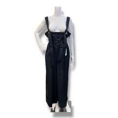 little suzie” Fisherman Jumpsuit/Black - メルカリ