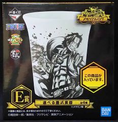 BANDAI SPIRITS 이치 반 쿠지 원피스 메모리얼 로그 E상 에이스 내열 컵 선택할 수 있는 먹식 식기