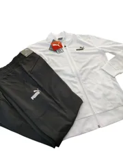 プーマ◆レディース トラックスーツ 上下セット ジャージ スポーツウェア ホワイト