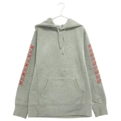 SUPREME (シュプリーム) 17SS Sleeve Arc Hooded Sweatshirt スリーブアーチロゴプルオーバーパーカー グレー