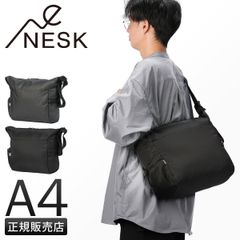 ネスク ショルダーバッグ メッセンジャーバッグ メンズ レディース 斜めがけ 大きめ 大容量 A4 NESK NS-004