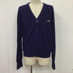 LACOSTE ラコステ カーディガン 長袖 長袖カーディガン 長袖カットソー ノーカラージャケット 前開カーディガン