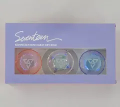 雑貨　SEVENTEEN MINI CARAT キーリングセット 「2018 SEVENTEEN CONCERT ‘IDEAL CUT’ IN JAPAN」 SEVENTEEN Official Stick Mini CARAT Key Ring Set custom KEY